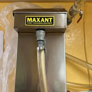 Maxant dbl basket honey filter system with over flow