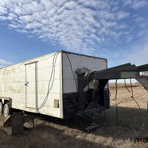 Custom Built T/A 24' Enclosed Jobsite Trailer
 UNRESERVED