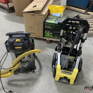 Karcher Electric Pressure Washer and DeWalt Shop Vac (Hole in Hose)
 UNRESERVED