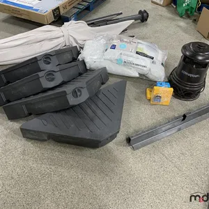 Patio Umbrella, Mosquito Traps and (2) Pillows
 UNRESERVED