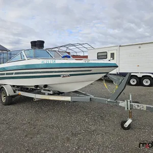 1991 Mariah 18' Boat w/ Yamaha Motor and 1991 S/A UtilityTrailer