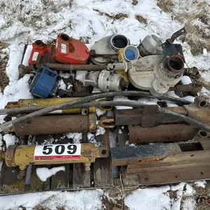 Pallet of Red Lion Pumps, Cylinders, Fittings & More
 UNRESERVED