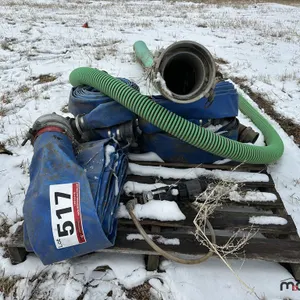 Pallet of Assorted Discharge Hoses
 UNRESERVED