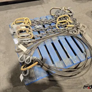 Pallet of Assorted Chain & Cable Slings
 UNRESERVED