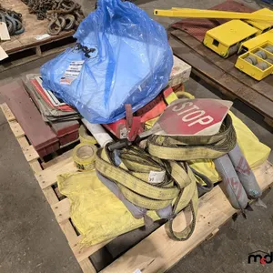 Assorted Safety & Warning Equipment & Slings
 UNRESERVED