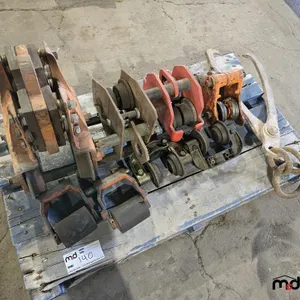 Pallet of Assorted Crane Pulleys
 UNRESERVED