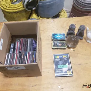 Box of CD's, Cards and More
 UNRESERVED