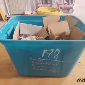 Tote of Plumbing Supplies
 UNRESERVED