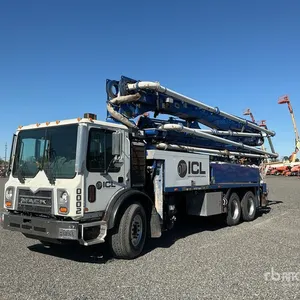 Putzmeister on 2012 Mack MRU613 6x4 Concrete Pump Truck