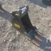 Trojan 35CL 12 in Digging Excavator Bucket - Fits 40mm Cat 303, 303.5, 304 Case, New Holland, Kobelco SK35 Deere/Hitachi 35D/G (Unused)