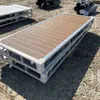 Quantity of (2) 2024 BYT BDF410 4 ft x 10 ft Aluminum Boat Dock Section Kit (Unused)