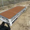 Quantity of (2) 2024 BYT BDF410 4 ft x 10 ft Aluminum Boat Dock Section Kit (Unused)
