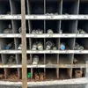 Bin of Hydraulic Fittings