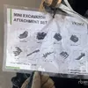 Quantity of (9) 2024 VICSEC Mini Excavator Attachments - Fits Mini Hoe (Unused)