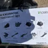 Quantity of (9) 2024 VICSEC Excavator Attachments (Unused)