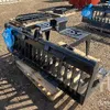2023 Kit Containers QT-SG-S76-V3 76 in Skid Steer Grapple Bucket