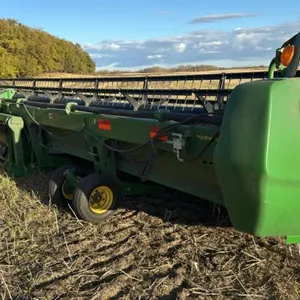 35’ John Deere 635D HydraFloat Draper header sn-765332