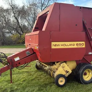 New Holland 650 auto wrap around baler s/n 881290