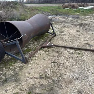 8’ farmking metal swath roller