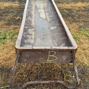 10’ metal feed trough (unit B)