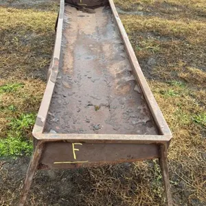 10’ metal feed trough (unit F)