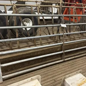 12’ galvanized gate (W)