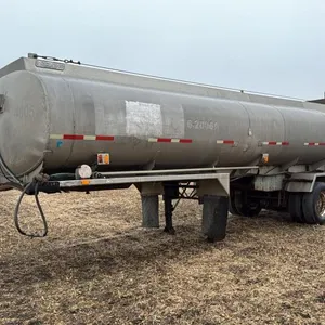 1980 Hutchinson triple axle aluminum tanker trailer, VIN# 807407S, OWNER: GEORGE ROELS FARMS LTD, SELLER: FRASER AUCTION______________________________