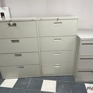 (3) Assorted Filing Cabinets
 UNRESERVED