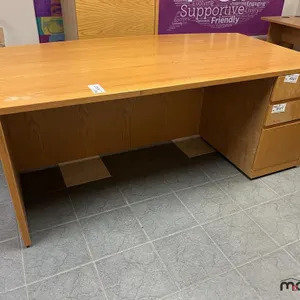 Wooden Desk (74"x37"x30")
 UNRESERVED