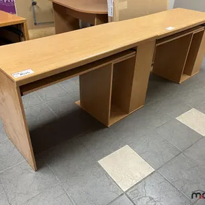 (2) Wooden Desks (4'x20"x28")
 UNRESERVED