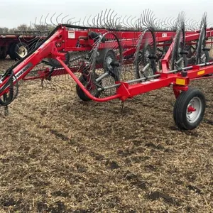 14-wheel MF 3986 hydraulic V rake s/n AGCM39860G2216005