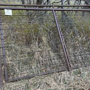 8’x5’ gate (2” square tube frame w/ mesh panel centers) Lot D