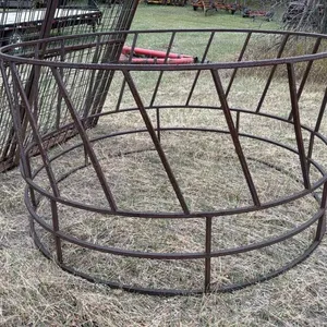 Standard round bale feed ring
