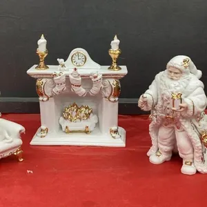 WHITE PORCELAIN CENTRE PIECE SET