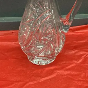 PINWHEEL CRYSTAL WATER PITCHER