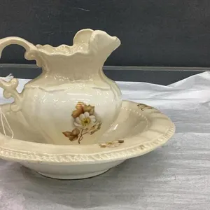 SMALL WATER PITCHER & BOWL