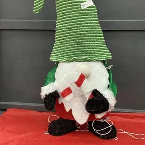 LIGHTED CHRISTMAS GNOME