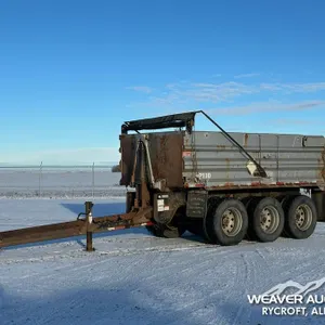 2014 LANGFAB 16 FT. TRI/A DUMP PUP TRAILER