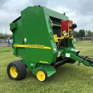 John Deere 557 Mega Wide round baler, S/N: 192299
