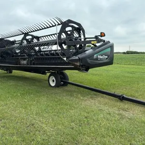 36’ MacDon FD75-S flex draper header, S/N: 293871
