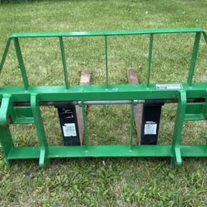 48” Frontier pallet forks w/ John Deere quick attach, S/N: 1XFAP13GJF0004459