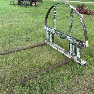 2-prong loader mount bale fork