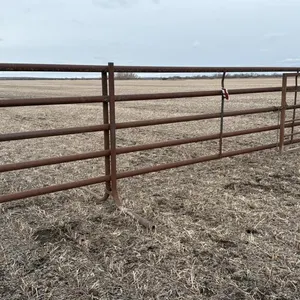 30’ 5 bar free standing panel w/ gate (D)
