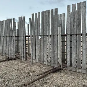 25’ free standing windbreak combo panel (G)