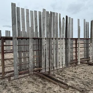25’ free standing windbreak combo panel (F)