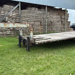 24’ t/a 5th wheel flat deck trailer (NO TOD)