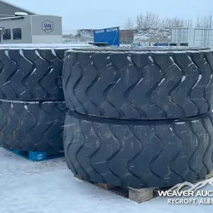 (4) MICHELIN XHA2 26.5 R25 TIRES