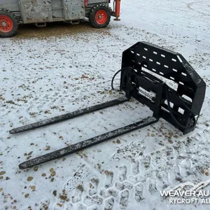 2025 GIYI 60 IN. HYD SKID STEER PALLET FORKS