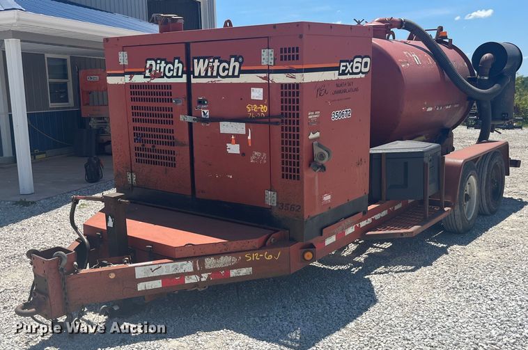 2006 Ditch Witch FX60 vacuum excavator