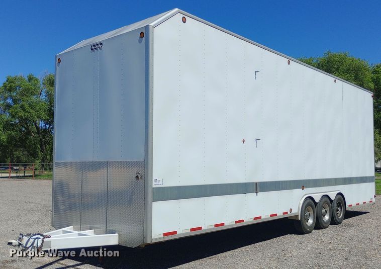 2001 S&S Welding  32T102T enclosed cargo trailer